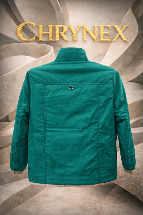 Green Quilted Jacket